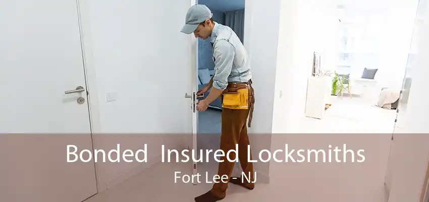 Bonded  Insured Locksmiths Fort Lee - NJ